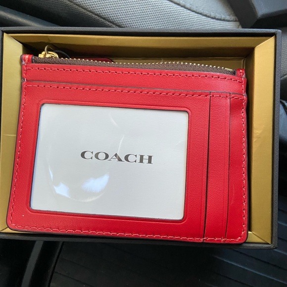 Coach Bags Nib Coach Mini Id Card Wallet Poshmark